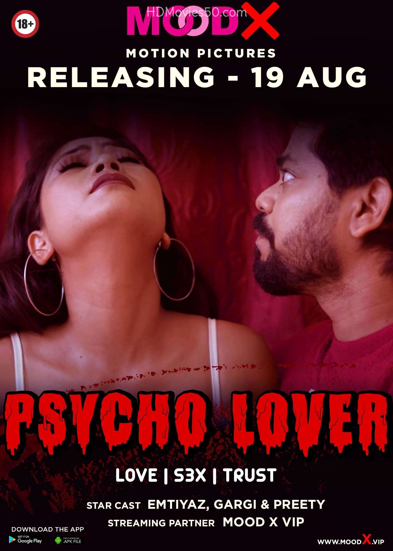 Psycho Lover 2024 Hindi MoodX Originals Short Film 720p HDRip 480MB 1filmy4wap